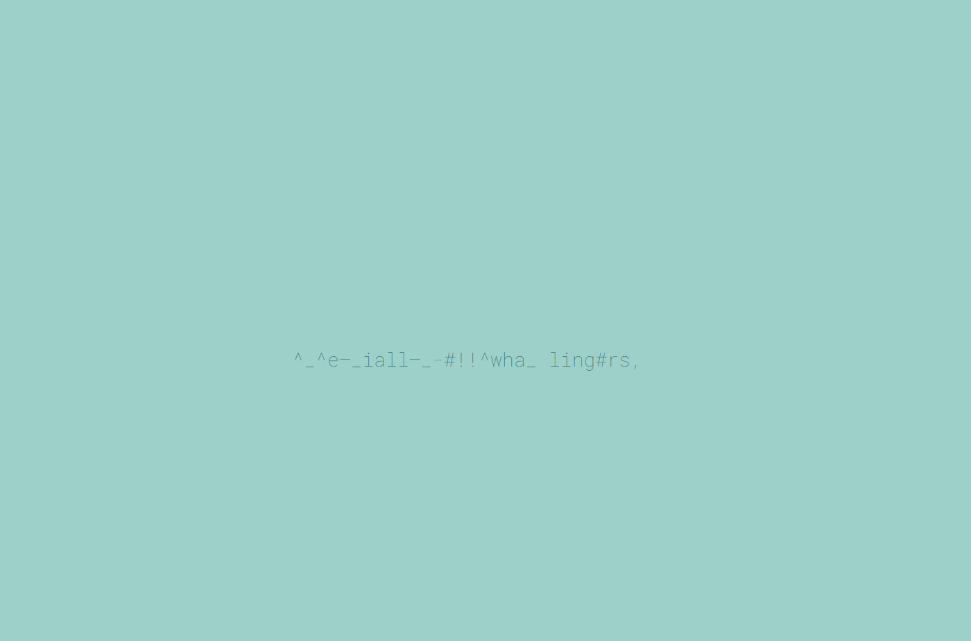 screenshot of the coded poem